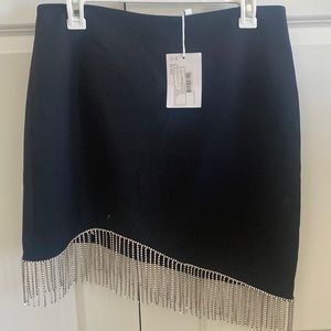 Los Angeles Atelier & Other stories Mini Skirt w/ dangling crystals, never worn